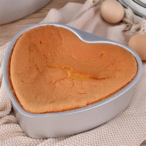 1PC 6 Inch Heart Shape Cake Mold Diy Mousse Pastry Mould Baking Pan ...