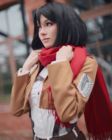 Shingeki No Kyojin Mikasa Ackerman Cosplay