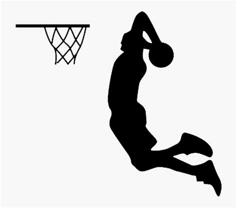 Basketball Player Dunking Cartoon, HD Png Download , Transparent Png ...