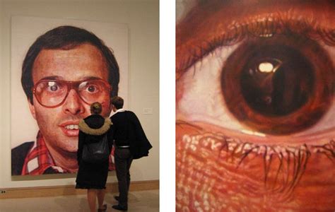 by Chuck Close Chuck Close Art, Chuck Close Paintings, Hyperrealism, Photorealism ...