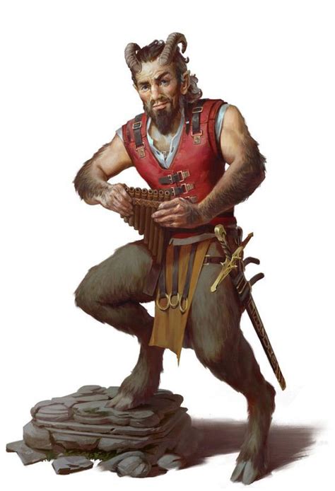 Сатир [Satyr] / Бестиарий D&D 5 / Monster manual