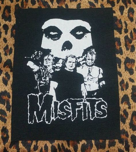 Misfits Band Members Punk Patch Danzig Jerry Only Doyle | Etsy