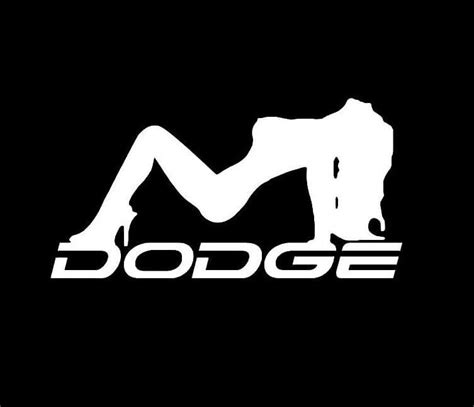 Dodge Decals – Dodge Mudflap Girl Truck Decal Sticker | Custom Made In ...