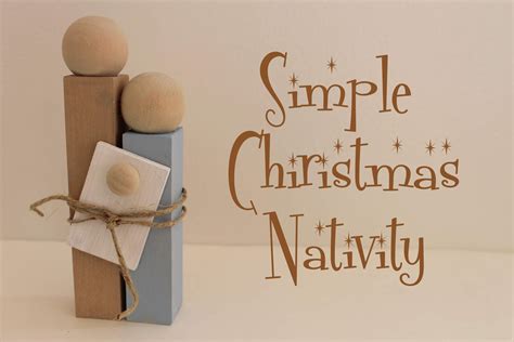 Serving Pink Lemonade: Simple Christmas Nativity