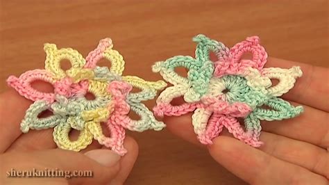 8 Petal Flower Crochet Pattern | Best Flower Site