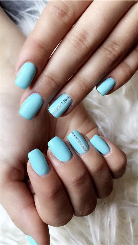 Tiffany blue “Artic Field” DND 602 | Tiffany blue nails, Bling nails, Opi blue nail polish