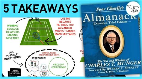 POOR CHARLIE’S ALMANACK (BY CHARLIE MUNGER) - YouTube