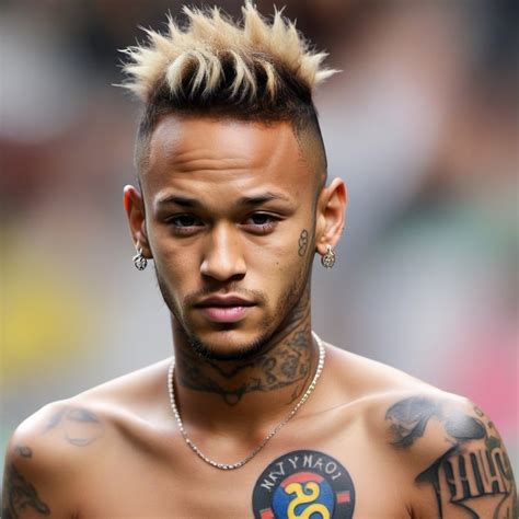 Neymar's Tattoo Artwork | Stable Diffusion Online