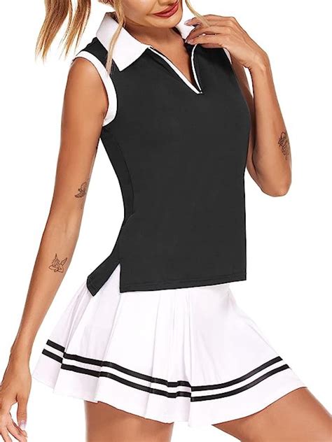 HOTLOOX Women Sleeveless Golf Polo Shirt | Golf Equipment: Clubs, Balls ...