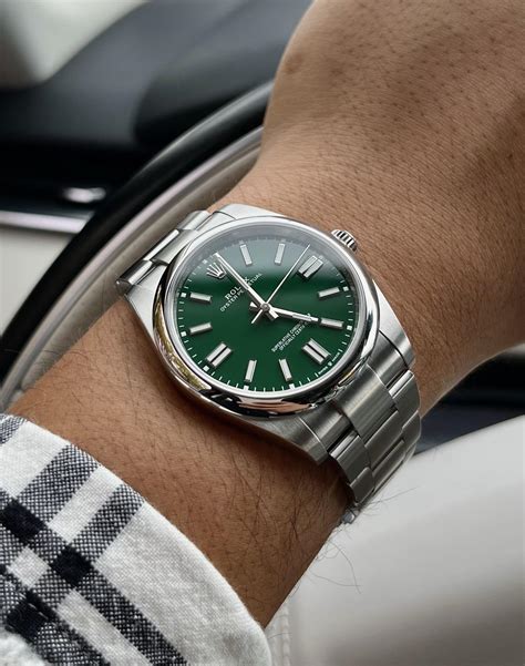 Oyster Perpetual 41 Green, : r/rolex