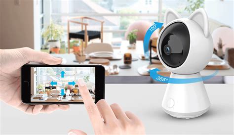 720P Kitty Cloud IP Camera Intelligent Auto Tracking CCTV Camera Home Security Wireless Network ...