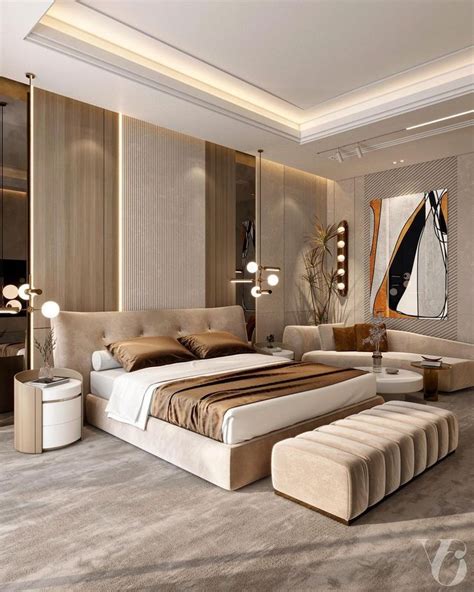modern luxury bedroom/bedroom color / bedroom accent wall | Modern luxury bedroom, Bedroom ...