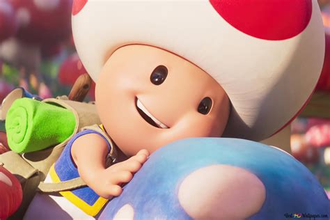 Toad - Super Mario Bros. (movie) 4K wallpaper download