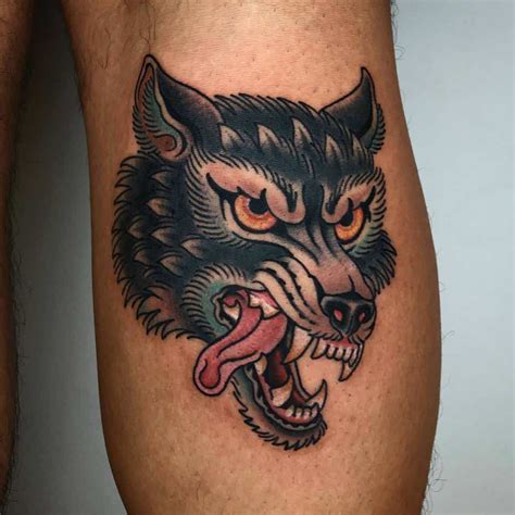 Wolf Head Tattoo
