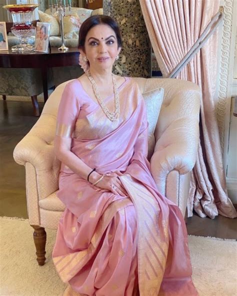 Nita Ambani in Banarasi saree is epitome of elegance in new pics from ...