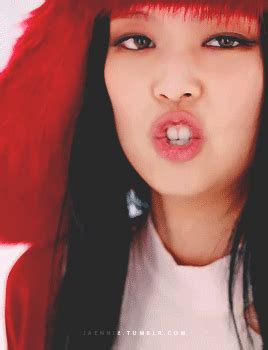 jaennie jennie in red 3 #jennie #blackpink #q come in to me @kokaibop