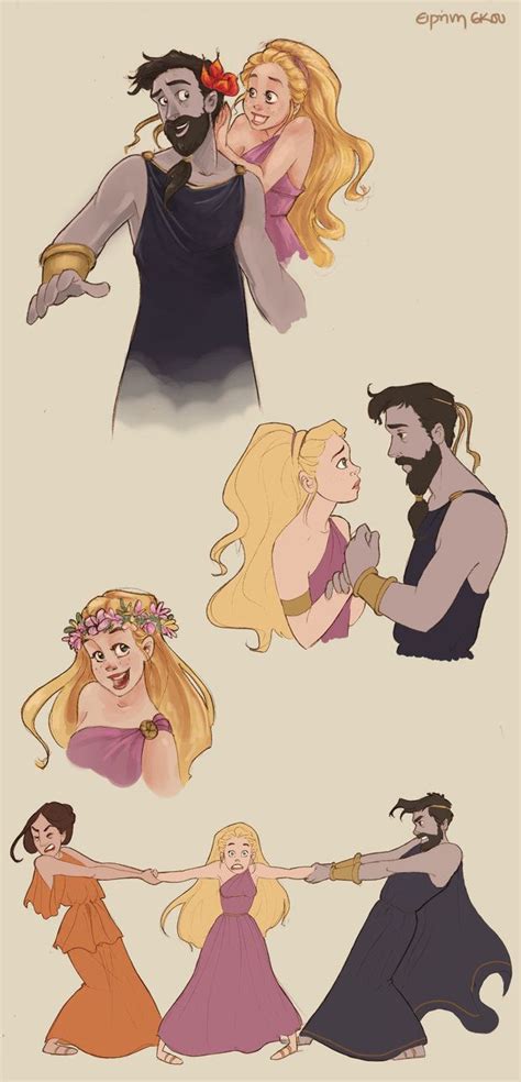 Hades and Persephone doodles by Ninidu on deviantART | Ilustrações ...