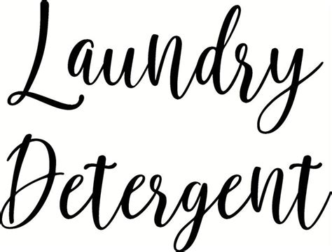 Laundry Detergent Label Decal / Laundry Room Decor / Laundry | Etsy in 2021 | Laundry room decor ...