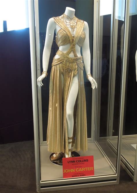 Hollywood Movie Costumes and Props: Princess Dejah Thoris outfit worn by Lynn Collins in John ...