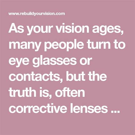 Eye Exercises for Presbyopia