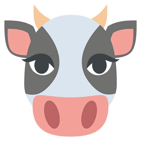 Cow Face Emoji Clipart Cow Face Emoji Png Download Fu - vrogue.co