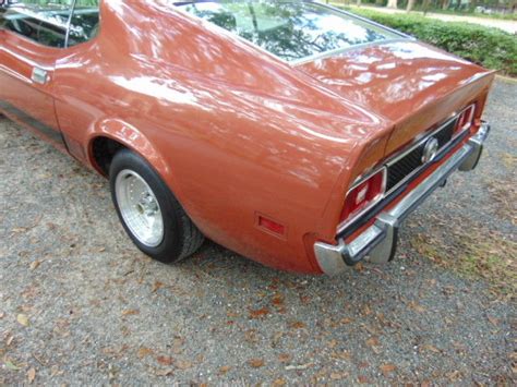 Seller of Classic Cars - 1973 Ford Mustang (Burnt orange/Tan)