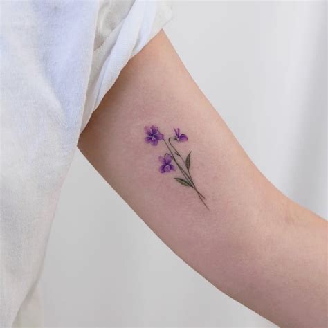 Violet Flower Tattoo Ideas : Tattoo Tattoos Violet Flower Purple ...