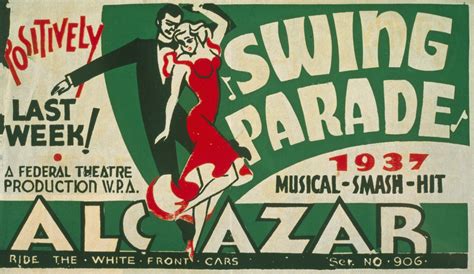 Vintage Swing Parade Poster Free Stock Photo - Public Domain Pictures