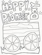 Pioneer Day Coloring Page  Free Printable Pages For Kids sketch template