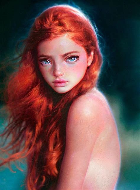 (1) Irakli Nadar - Fotos de la biografía Girl Pose, Digital Painting Portrait, Painting ...