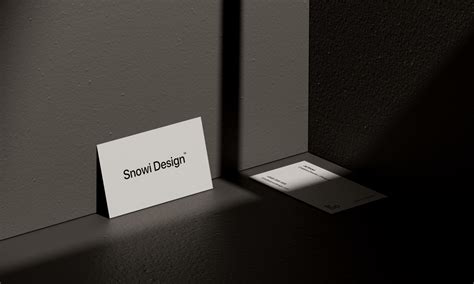 Shadow Business Card Mockup Pack on Behance