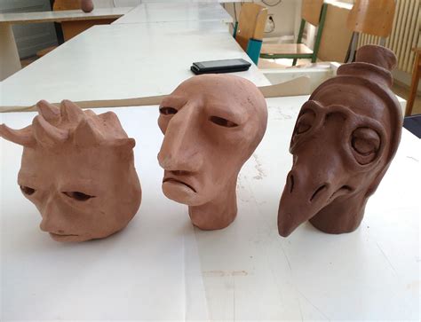 ArtStation - Clay puppet heads