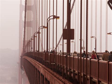 Golden Gate Bridge on a foggy day | Smithsonian Photo Contest | Smithsonian Magazine