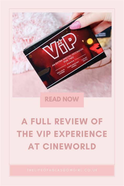 A Full Review of the VIP experience at Cineworld