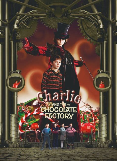 2005 Movies | Charlie and the Chocolate Factory (2005) poster - FreeMoviePosters.net | Chocolate ...