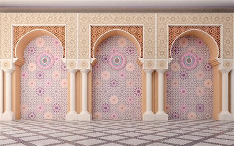 Islamic Architecture Arches Vector