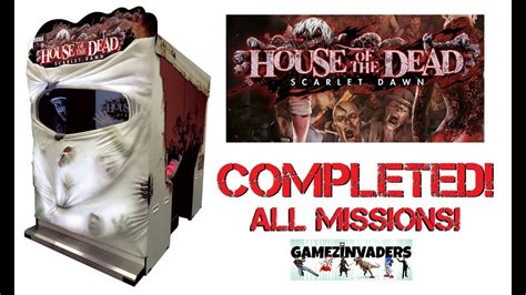 Sega's HOUSE OF THE DEAD: Scarlet Dawn! COMPLETED! - YouTube