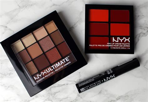 Nyx Ultimate Shadow Palette Warm Neutrals & Nyx Pro Lip Cream Palette The Reds - Idas Skönhetsblogg