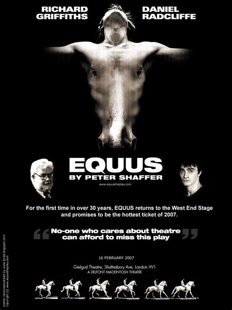 Vintage Movie Poster: Equus by Stephen Shaffer