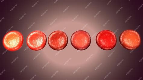 Premium Photo | Human body blood cells 3d illustration