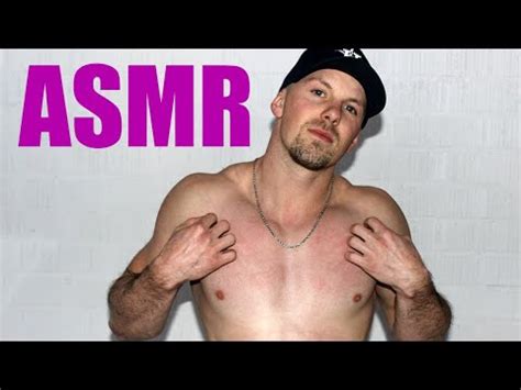 ASMR MALE - CHEST SCRATCHING 😍💪🏻🤩🎙️ - YouTube