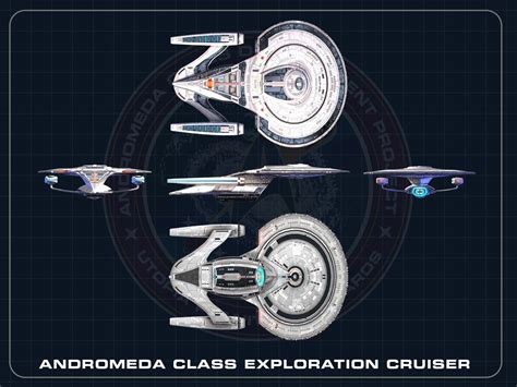 Impossibility Engineering — ALL THE SCREENSHOTS of the Andromeda-class... | Star trek starships ...