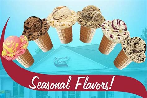 Stewart’s Five New Ice Cream Flavors