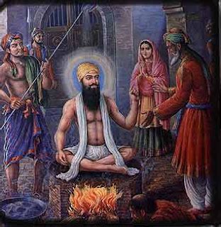 SIKH MARTYR: GURU ARJAN DEV JI (1563 - 1606)