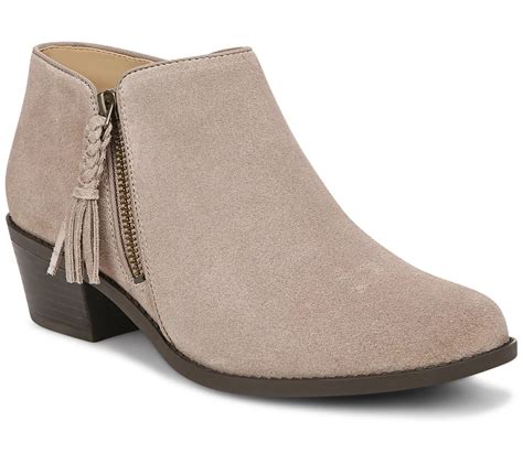 Vionic Suede Ankle Boots - Shyanne - QVC.com