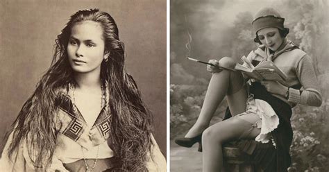 Women Beauty From Around The World In 100-Year-Old Postcards