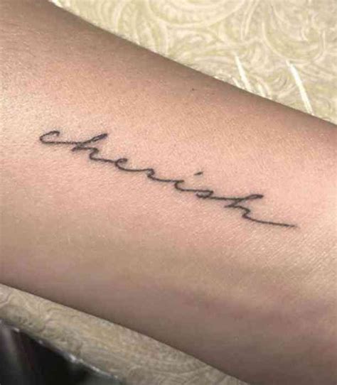 50 Meaningful One Word Tattoos To Ink On Your Body | Word tattoo ...