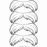 Lorax Mustache Coloring Pages  XColoringscom sketch template