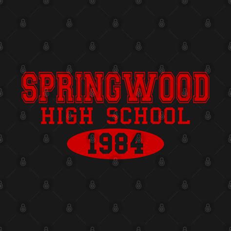 Springwood High School - Elm Street - T-Shirt | TeePublic