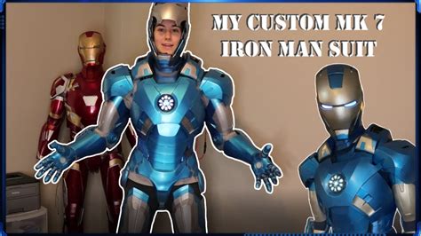 My Custom 3D Printed Iron Man Suit (An Overview) - YouTube